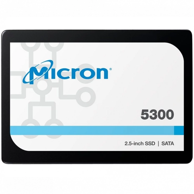 Серверный жесткий диск Micron 5300 PRO MTFDDAK960TDS-1AW1ZABYYR (SSD, 2,5 SFF, 960 ГБ, SATA)