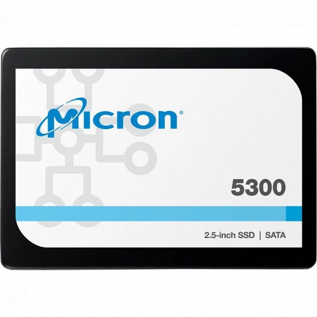 Серверный жесткий диск Micron 5300 MAX MTFDDAK480TDT-1AW1ZABYYR (SSD, 2,5 SFF, 480 ГБ, SATA)