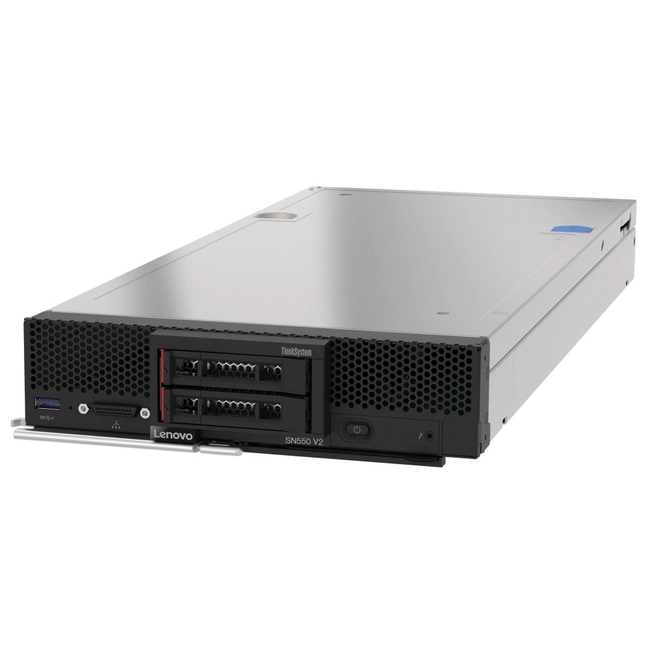 Сервер Lenovo ThinkSystem SN550 V2 7X16SA3C00 (2U Rack, Xeon Gold 6226R, 2900 МГц, 16, 22, 12 x 32 ГБ, SFF 2.5", 2x 240 ГБ)