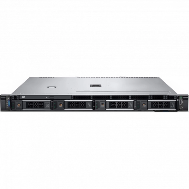 Сервер Dell PowerEdge R250 210-BBOP_3 (1U Rack, Xeon E-2324G, 3100 МГц, 4, 8, 1 x 16 ГБ, SFF 2.5", 1x 480 ГБ)
