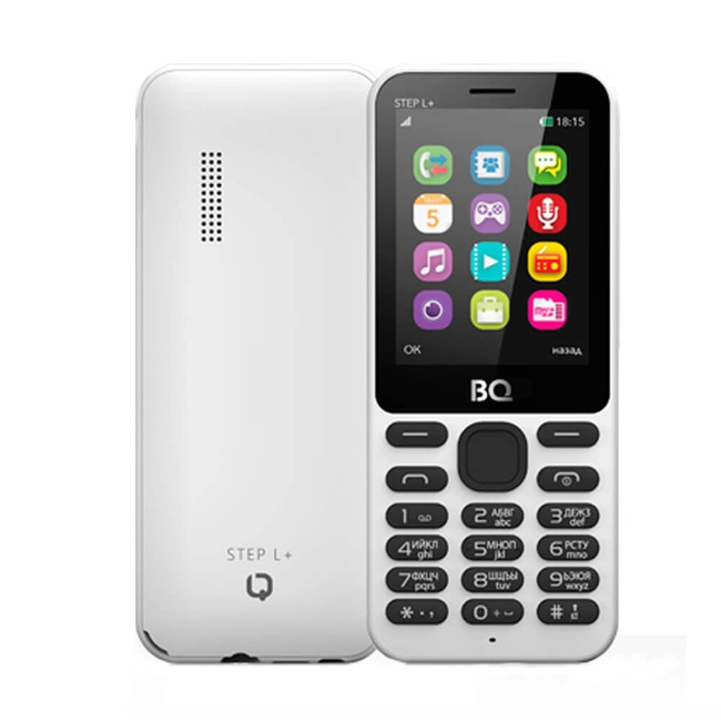 Мобильный телефон BQ 2431 Step L+ 2431 Step L+ White