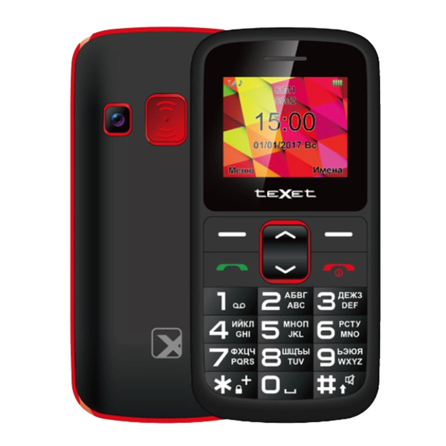 Мобильный телефон TeXet TM-B217 TM-B217 Black