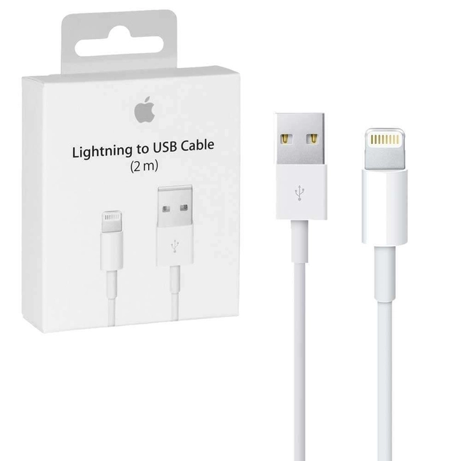 Кабель интерфейсный Apple Lightning to USB Cable (2м) MD819ZM/A