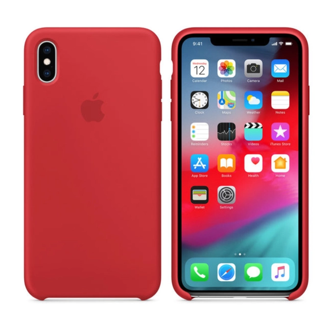 Аксессуары для смартфона Apple iPhone XS Max, Silicone Case - Red MRWH2ZM/A