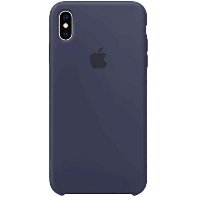 Аксессуары для смартфона Apple iPhone XS Max Silicone Case Midnight Blue MRWG2ZM/A