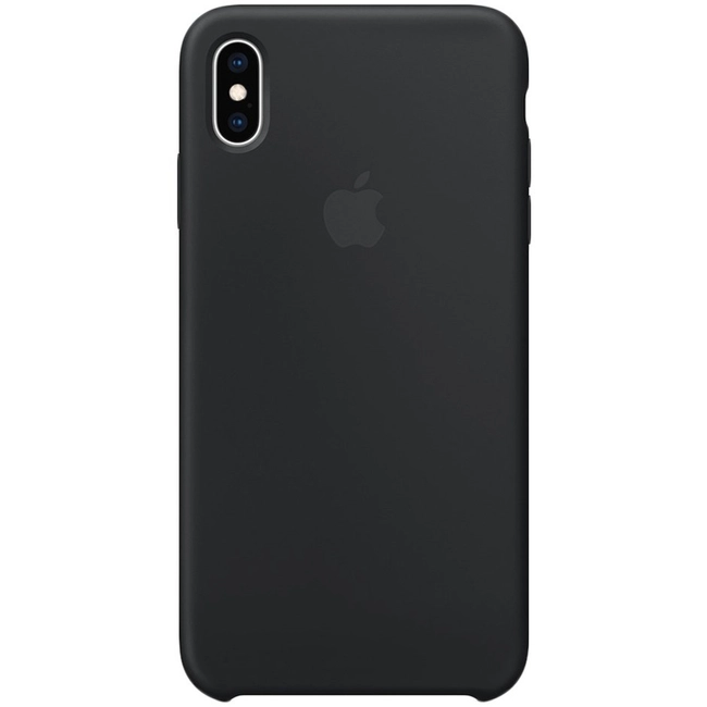 Аксессуары для смартфона Apple iPhone XS Max Silicone Case Black MRWE2ZM/A