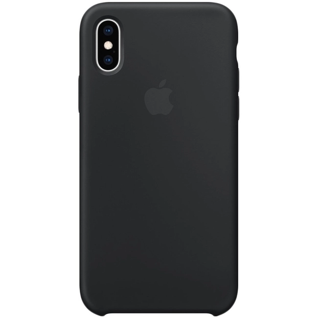 Аксессуары для смартфона Apple iPhone XS Silicone Case Black MRW72ZM/A