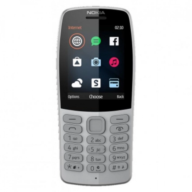 Мобильный телефон Nokia 210 DS TA-1139 GREY 16OTRD01A03