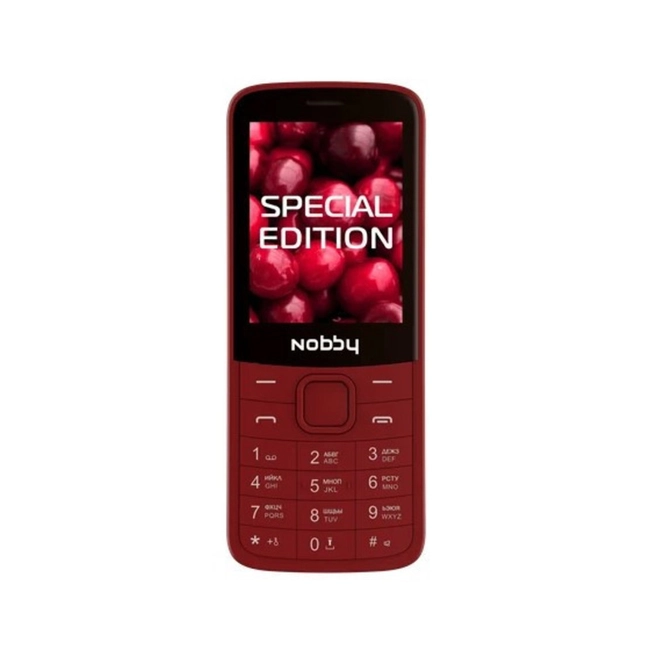 Мобильный телефон Nobby 220 - Cherry Nobby220Ch