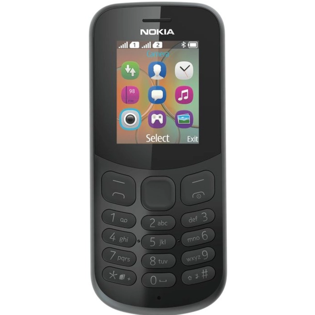 Мобильный телефон Nokia 130 Dual Sim Black Nokia 130 DS