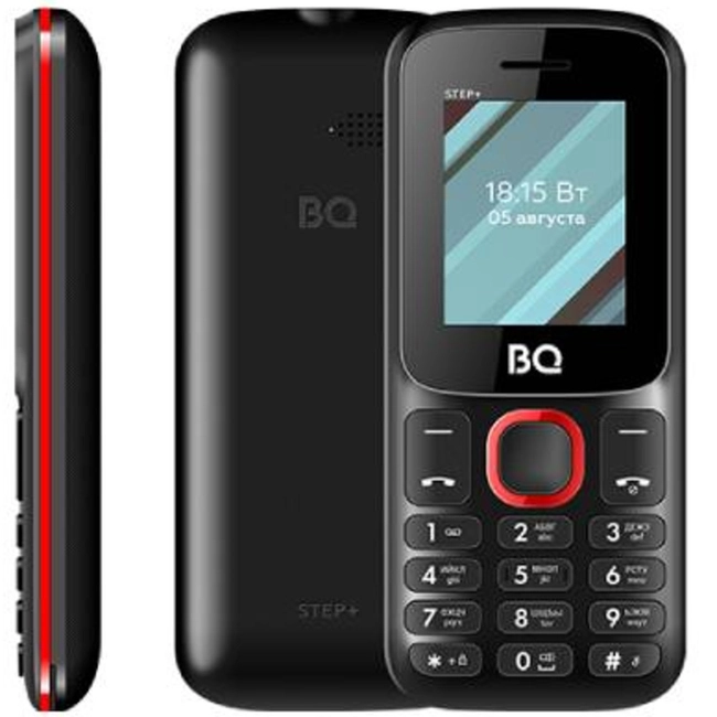 Мобильный телефон BQ 1848 Step+ Black+Red BQ-1848 Step+ Black+Red
