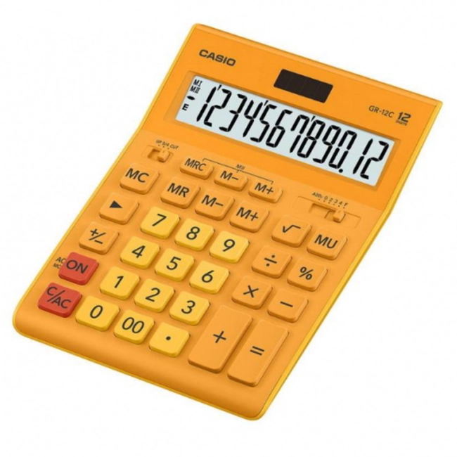 Аксессуары для смартфона Casio Калькулятор настольный GR-12C-RG-W-EP Н0000021204