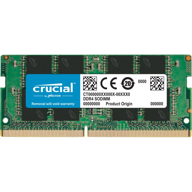 ОЗУ Crucial 16GB DDR4-2666 SODIMM CT16G4SFRA266 (SO-DIMM, DDR4, 16 Гб, 2666 МГц)