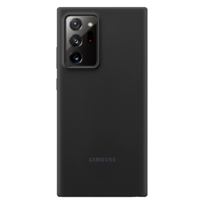 Аксессуары для смартфона Samsung Чехол для Galaxy Note20 Ultra Silicone Cover black 1309723