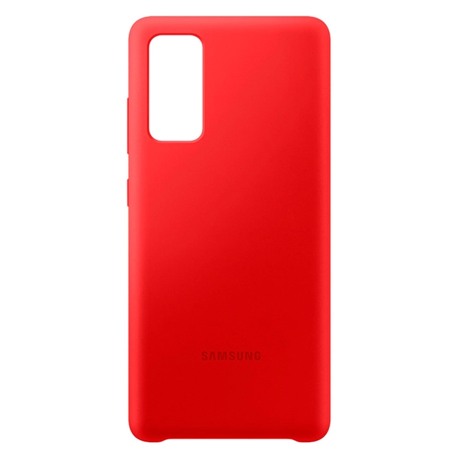 Аксессуары для смартфона Samsung Чехол для Galaxy S20 FE Silicone Cover red EF-PG780TREGRU