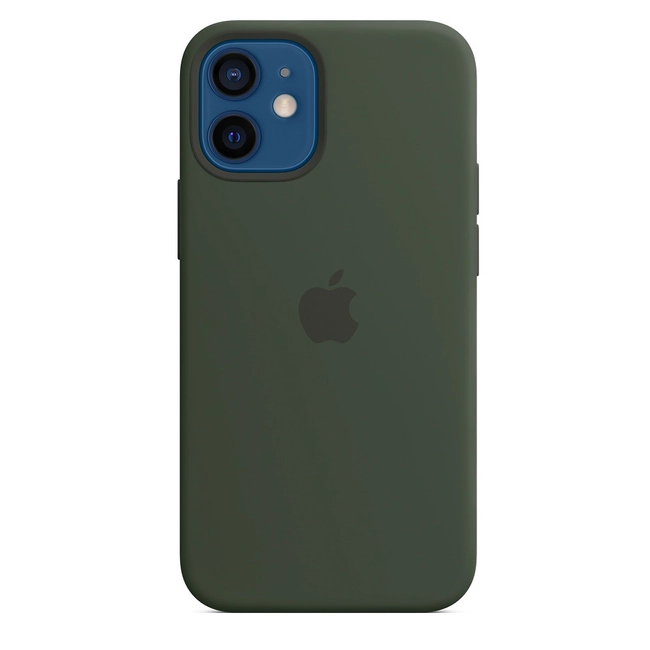 Аксессуары для смартфона Apple iPhone 12 Mini Silicone Case with MagSafe Cyprus Green MHKR3