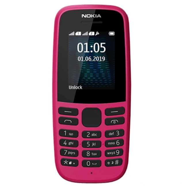 Мобильный телефон Nokia 105 Розовый TA-1174pink
