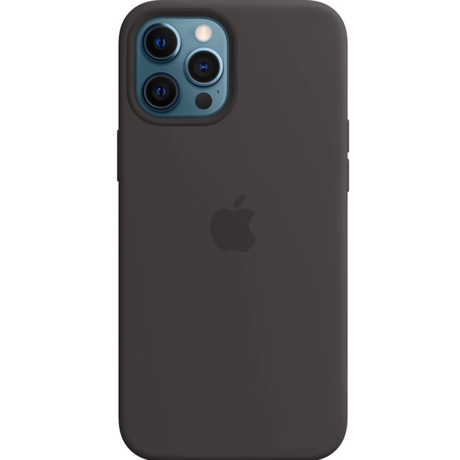 Аксессуары для смартфона Apple iPhone 12 Pro Max Silicone Case with MagSafe - Black 1316614