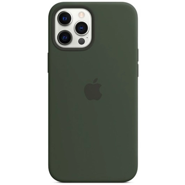 Аксессуары для смартфона Apple iPhone 12 Pro Max Silicone Case with MagSafe - Cypress Green MHLC3ZM/A