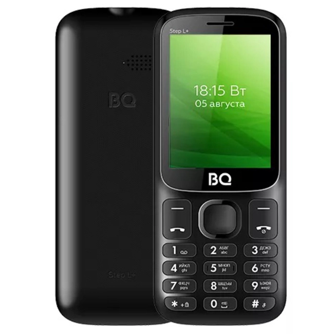 Мобильный телефон BQ Step L Black BQ-2440