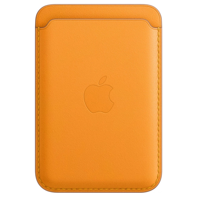 Аксессуары для смартфона Apple Чехол для iPhone Leather Wallet with MagSafe - California Poppy MHLP3ZM/A