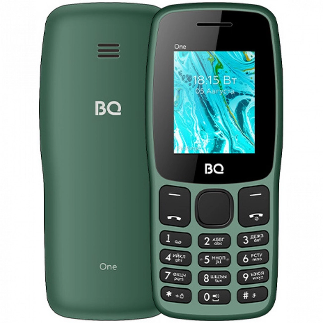 Мобильный телефон BQ 1852 One Темно-Зеленый BQ-1852 One Темно-Зеленый