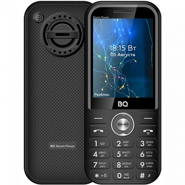 Мобильный телефон BQ 2826 Boom Power Черный BQ-2826 Boom Power Черный