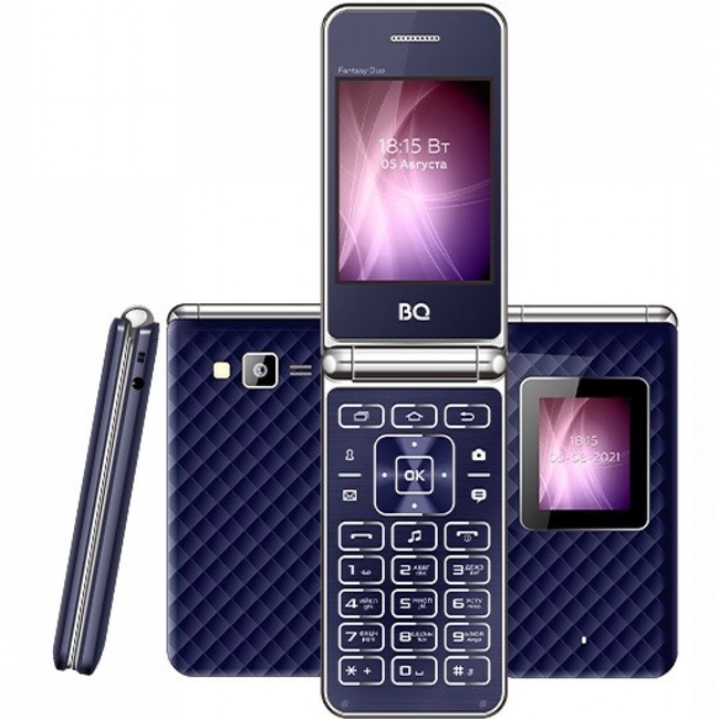 Мобильный телефон BQ 2841 Fantasy Duo Dark Blue BQ-2841 Fantasy Dark blue