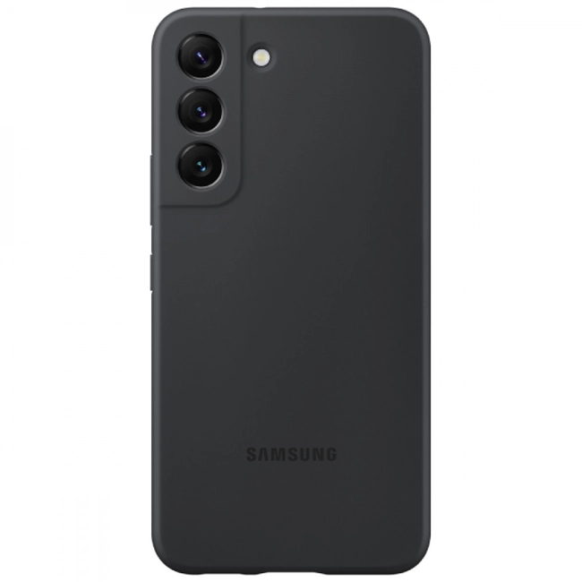 Аксессуары для смартфона Samsung Чехол для Galaxy S22 Silicone Cover EF-PS901TBEGRU