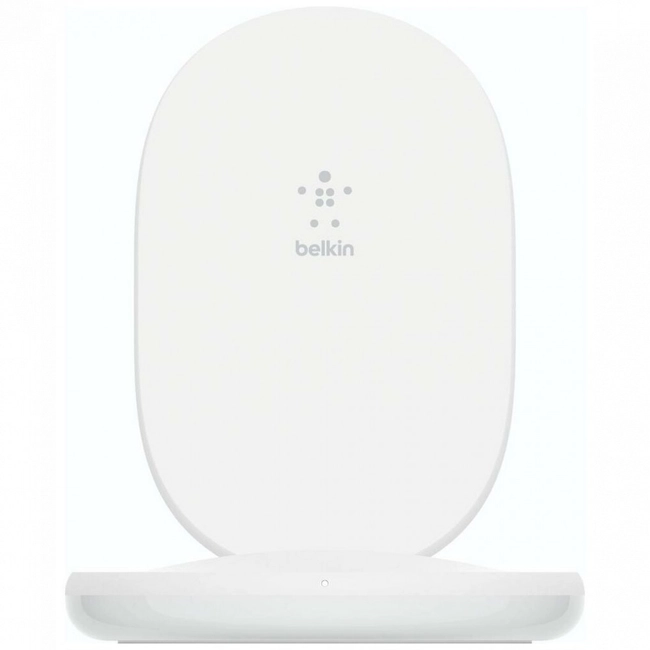 Belkin Stand Wireless Charging Qi 15W White WIB002VFWH (15)