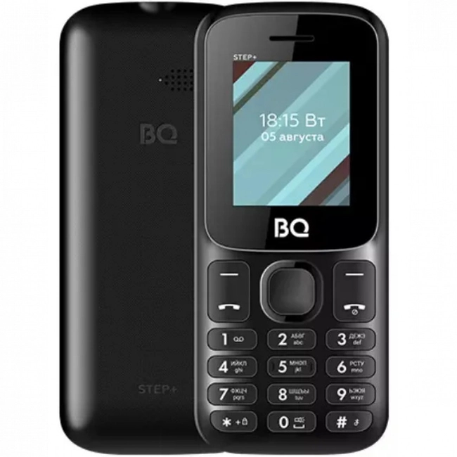 Мобильный телефон BQ 1848 Step+ Чёрный BQ-1848 Step+ Чёрный