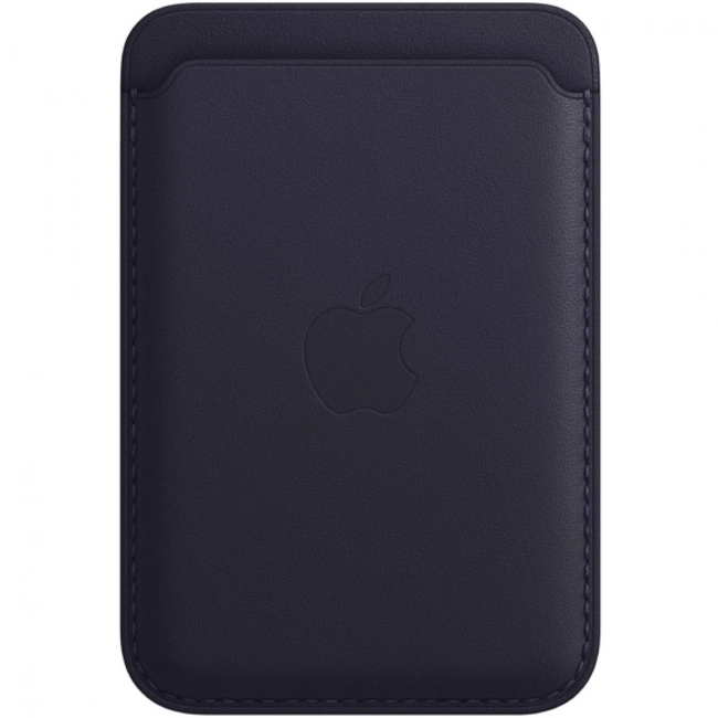 Аксессуары для смартфона Apple Чехол-бумажник для iPhone Leather Wallet with MagSafe - Ink MPPW3ZM/A