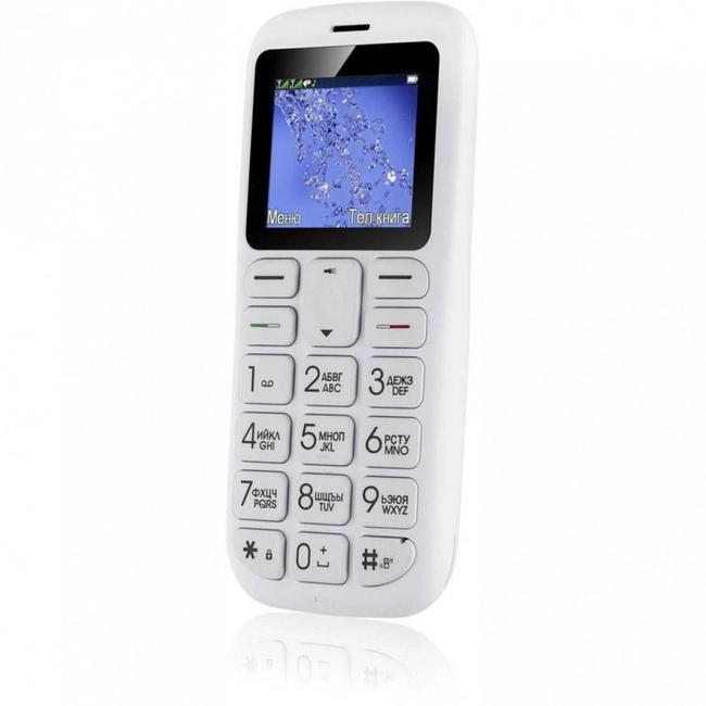 Мобильный телефон Fly Ezzy 7+ White 10214