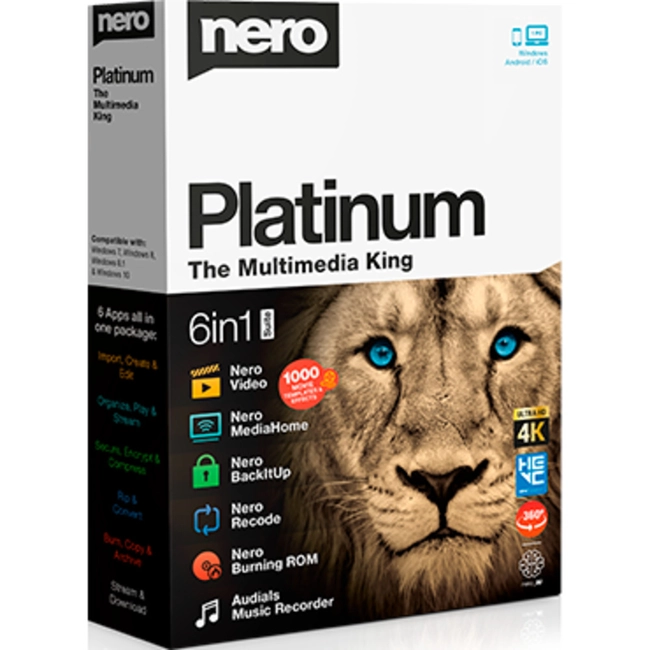 Софт NERO Nero 2019 Platinum EMEA-12290000/1447