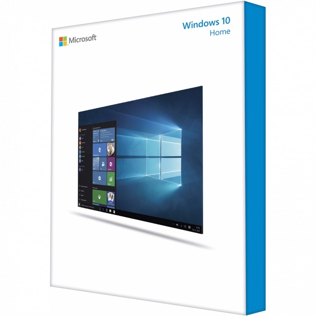 Операционная система Microsoft DVD диск с Windows 10 Home Rus 64bit 1pk KW9-00132-D (Windows 10)