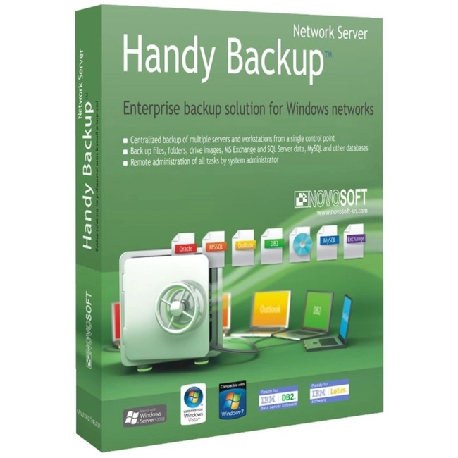Софт NovoSoft Handy Backup Server Network база для 23 ПК бессрочная HBSN20AG3AGS
