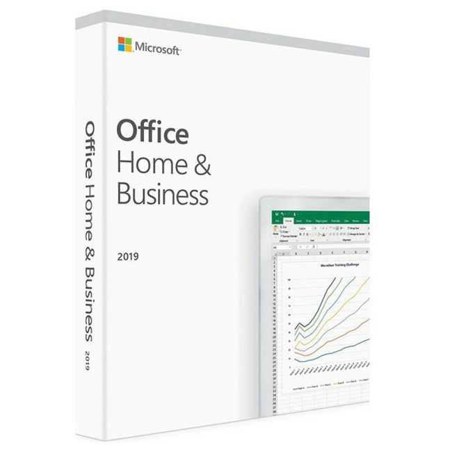 Офисный пакет Microsoft Office Home and Business 2019 English CEE Only Medialess P6 T5D-03347