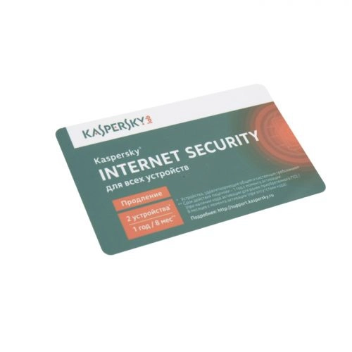 Антивирус Kaspersky Internet Security 2016 Card 2-Desktop Renewal KL1941LOBFR_2016 (Продление лицензии)