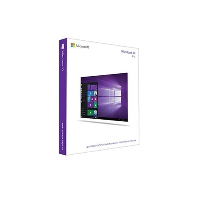 Операционная система Microsoft Windows Professional for Workstations 10 64Bit Russian 1pk DSP OEI DVD HZV-00073 in pack