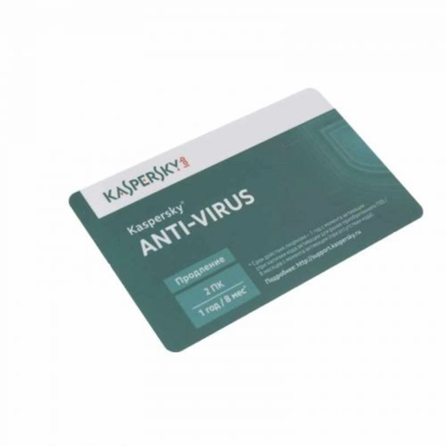 Антивирус Kaspersky Anti-Virus 2017 Card KL1171LOBFR_2017 (Продление лицензии)