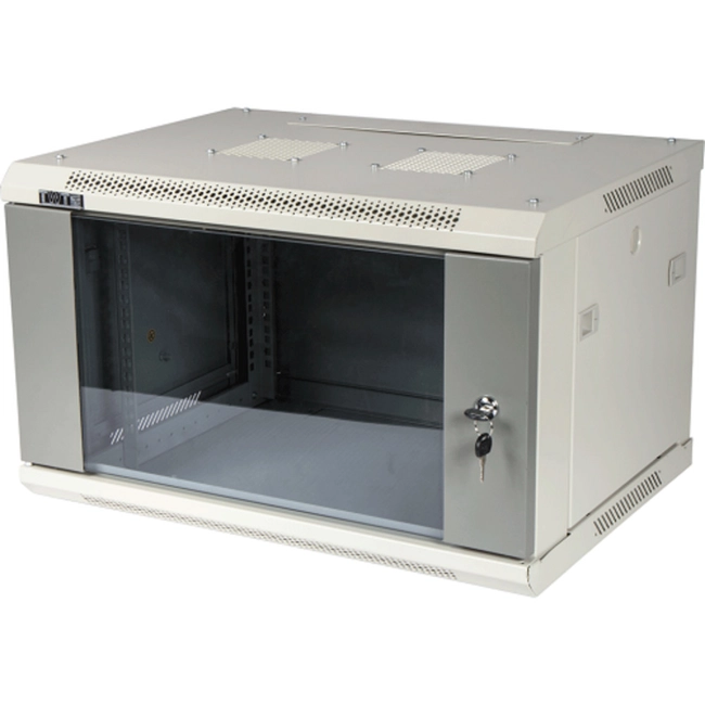Серверный шкаф LANMASTER TWT-CBWPG-6U-6X4-GY