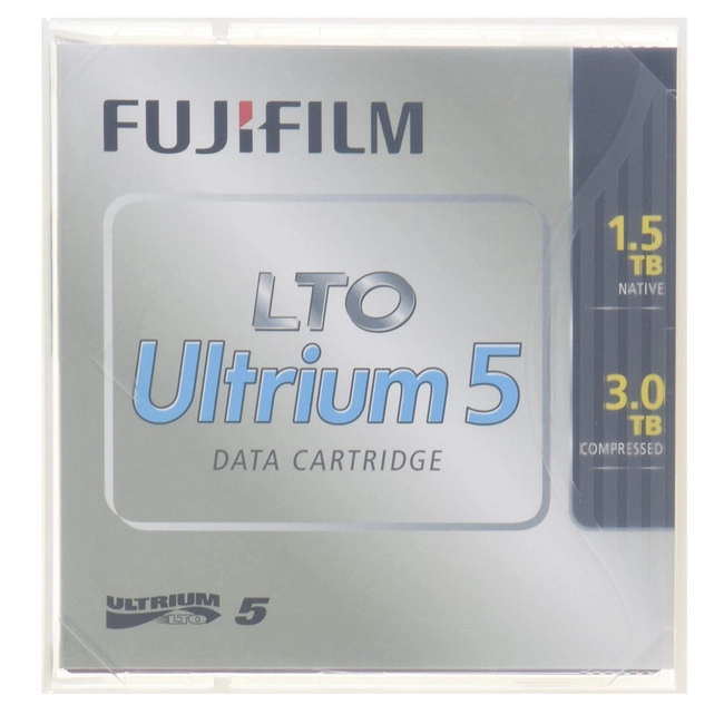Ленточный носитель информации Fujitsu Ultrium LTO5 18268 (LTO-5, 1 шт, С наклейками)