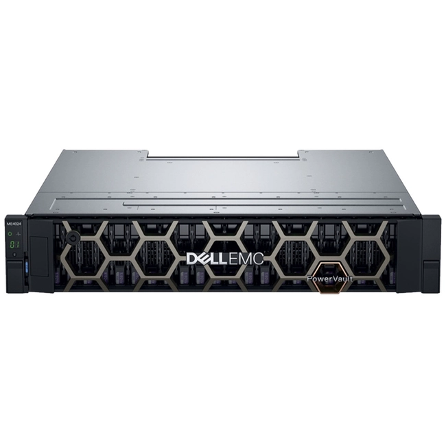 Дисковая системы хранения данных СХД Dell PowerVault ME4024 210-AQIF-FC16-00-noSFP (Rack, 2U)