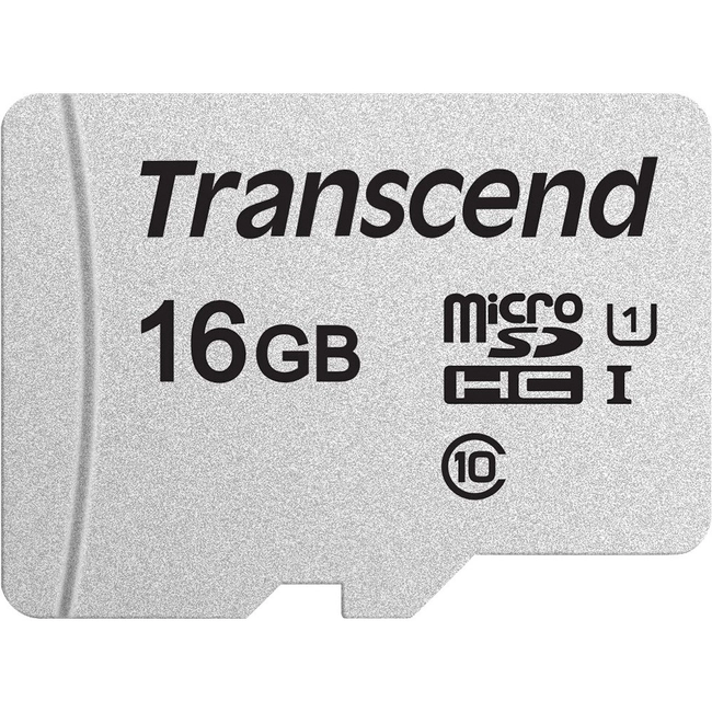 Флеш (Flash) карты Transcend Class 10 U1 TS16GUSD300S (16 ГБ)