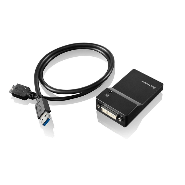Кабель интерфейсный Lenovo USB 3.0 to DVI/VGI Monitor Adapter 0B47072