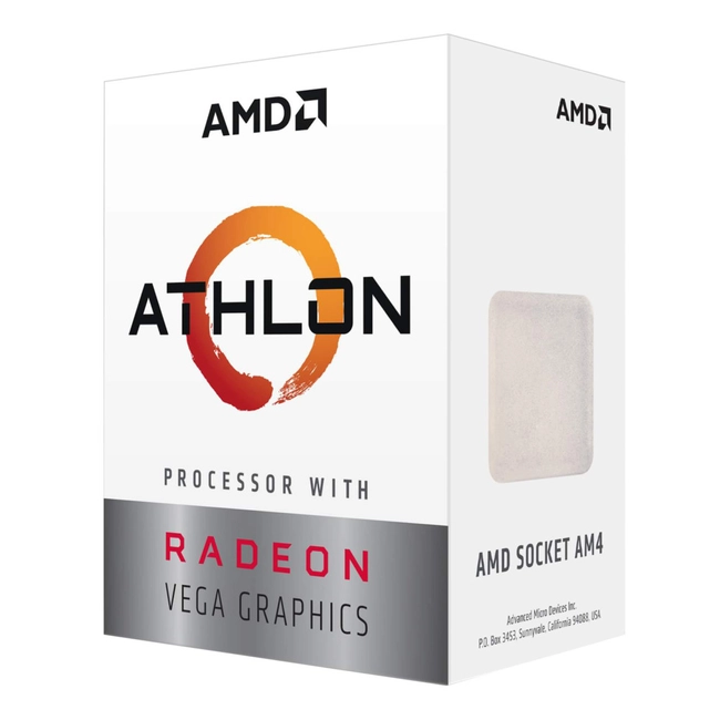 Процессор AMD Athlon 220GE YD220GC6M2OFB (3.4 ГГц, 4 МБ)