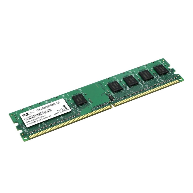 ОЗУ Foxline FL800D2U5-1G (DIMM, DDR2, 1 Гб, 800 МГц)