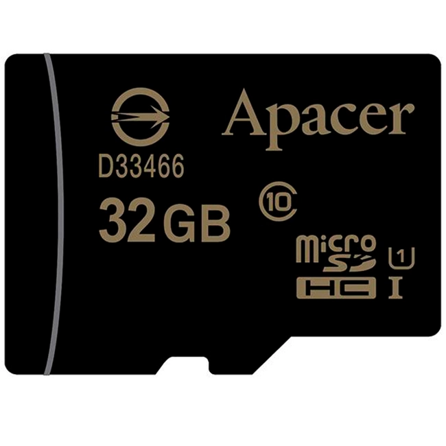 Флеш (Flash) карты Apacer AP32GMCSH10U1-R (32 ГБ)