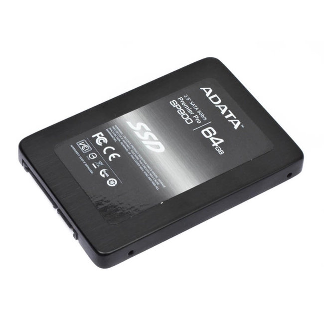 Внутренний жесткий диск A-Data ASP900S3 ASP900S3-64GM-C (SSD (твердотельные), 64 ГБ, 2.5 дюйма, SATA)
