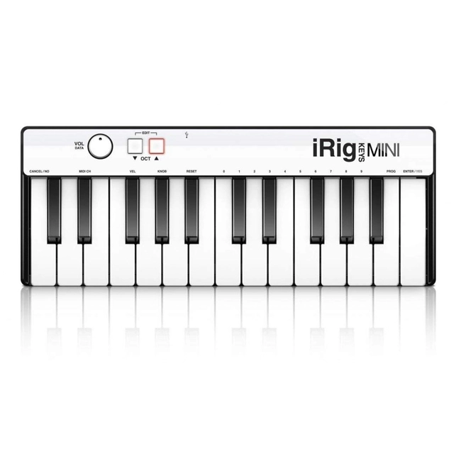Аксессуар для аудиотехники IK Multimedia MIDI-клавиатура IK Multimedia iRig Keys MINI IP-IRIG-KEYSMINI-IN